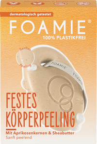 Vaste lichaamsscrub met abrikozenpitten en sheaboter, 80 g