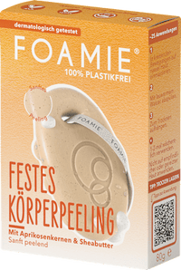 Vaste lichaamsscrub met abrikozenpitten en sheaboter, 80 g