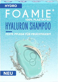 Festes Shampoo Hydro mit Hyaluron, 80 g Foamie