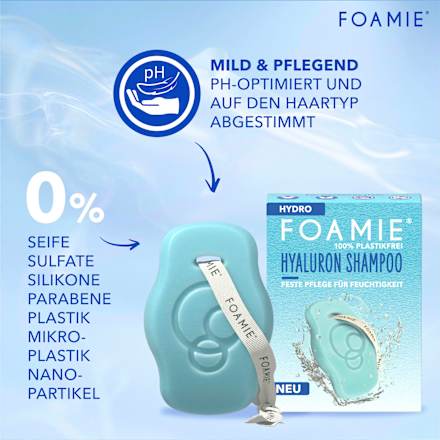 Vaste shampoo Hydro met hyaluronzuur, 80 g