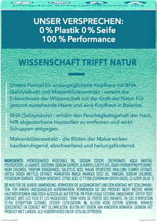 Vaste shampoo voor hoofdhuidverzorging met salicylzuur, 80 g