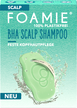 Vaste shampoo voor hoofdhuidverzorging met salicylzuur, 80 g