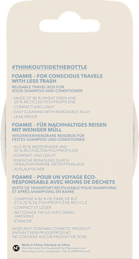 Reisbox voor vaste haarverzorging, 1 stuk