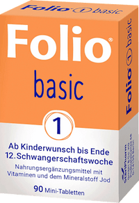 Basic 1 Folsäure Mini-Tabletten, 90 St