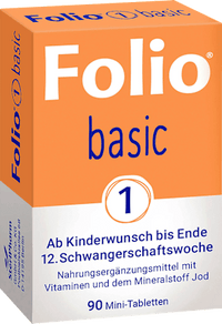 Basic 1 Folsäure Mini-Tabletten, 90 St