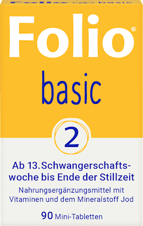 Basic 2 Folsäure Mini-Tabletten, 90 St