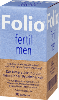 Fertil men Folsäure Tabletten 30 Stück, 26 g