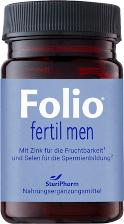 Fertil men foliumzuurtabletten 30 stuks, 26 g