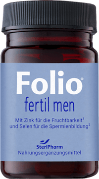 Fertil men foliumzuurtabletten 30 stuks, 26 g