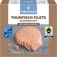 Thunfisch Filets, in eigenem Saft, MSC Zertifizierung, 130 g