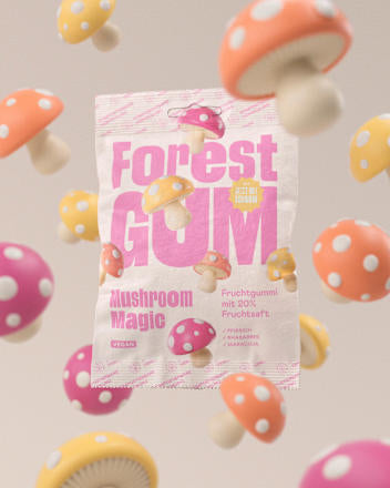 Fruchtgummi, Mushroom Magic, 100 g