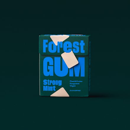 Kaugummi Strong Mint zuckerfrei, 20 g