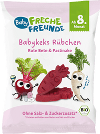 Babykeks Rübchen Rote Bete & Pastinake, ab dem 8. Monat, 30 g