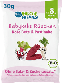 Babykeks Rübchen Rote Bete & Pastinake, ab dem 8. Monat, 30 g