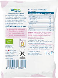 Babykeks Rübchen Rote Bete & Pastinake, ab dem 8. Monat, 30 g