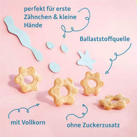 Babykekse Dinkel, Apfel & Vanille ab dem 8. Monat, 100 g
