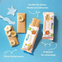 Babysnack Knusper-Schnitte Banane & Kürbis ab dem 8. Monat, 6x14g, 84 g