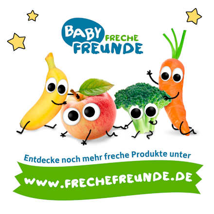 Babysnack Knusper-Schnitte Banane & Kürbis ab dem 8. Monat, 6x14g, 84 g