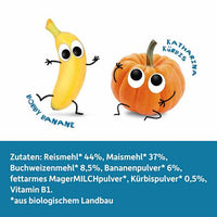 Babysnack Knusper-Schnitte Banane & Kürbis ab dem 8. Monat, 6x14g, 84 g