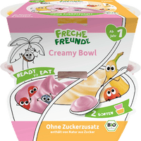Frucht Creamy Bowl Banane, Himbeere, Apfel ab 1 Jahr (2x120 g), 240 g