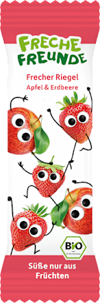Fruchtriegel Apfel & Erdbeere ab 3 Jahren, 21 g