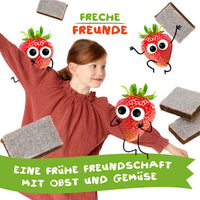 Fruchtriegel Apfel & Erdbeere ab 3 Jahren, 21 g
