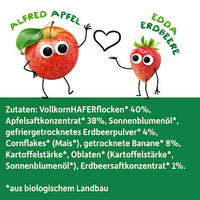 Fruchtriegel Apfel & Erdbeere ab 3 Jahren, 21 g