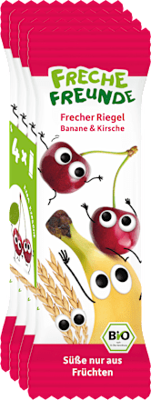 Fruchtriegel Banane & Kirsche, ab 1 Jahr (4x23 g), 92 g