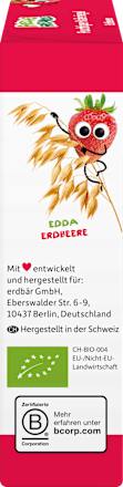 Fruchtriegel Hafer Erdbeere, ab 3 Jahren, (6x30 g), 180 g