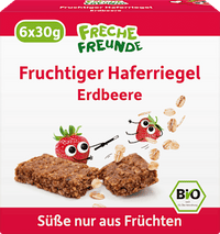 Fruchtriegel Hafer Erdbeere, ab 3 Jahren, (6x30 g), 180 g