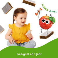 Fruchtriegel mit Getreide Apfel Karotte ab 1 Jahr, (4x23 g), 92 g