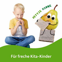 Fruchtriegel mit Getreide Pfirsich, Birne, Pflaume & schwarze Johannisbeere ab 3 Jahren, (4x23 g), 92 g