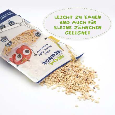 Kindermüsli Banane, Apfel & Blaubeere ab 1 Jahr, 220 g