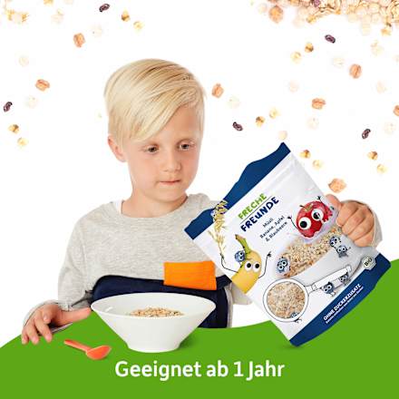 Kindermüsli Banane, Apfel & Blaubeere ab 1 Jahr, 220 g