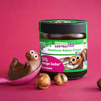 Kindersnack Brotaufstrich Haselnuss-Kakao-Creme Datteln, ab 3 Jahren, 180 g