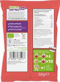 Kindersnack Bunte Chips Ketchup Style, für Schulkinder, 50 g