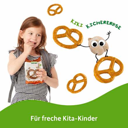 Kindersnack Freche Brezeln Kichererbse, ab 4 Jahren, 75 g