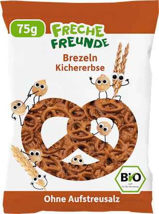 Kindersnack Freche Brezeln Kichererbse, ab 4 Jahren, 75 g