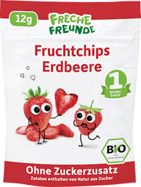 Kindersnack Fruchtchips Erdbeere, ab 3 Jahre, 12 g