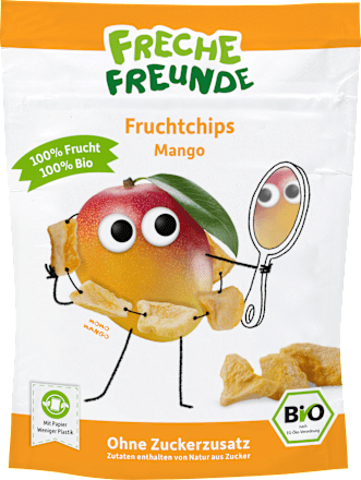 Kindersnack Fruchtchips Mango ab 3 Jahren, 14 g