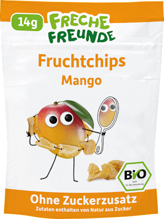 Kindersnack Fruchtchips Mango ab 3 Jahren, 14 g
