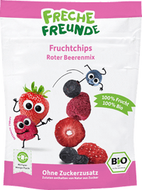 Kindersnack Fruchtchips Roter Beerenmix, ab 3 Jahren, 10 g