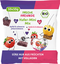 Kindersnack Hafer-Mini Mix mit Apfel & Beere, ab 3 Jahren, 100 g