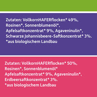 Kindersnack Hafer-Mini Mix mit Apfel & Beere, ab 3 Jahren, 100 g