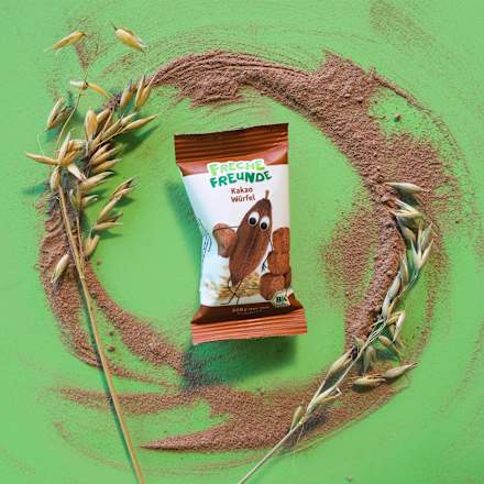 Kindersnack Kakao Würfel, ab 3 Jahren, 20 g