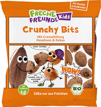 Kindersnack Knusper Bits Kakao Nuss, für Schulkinder, 30 g