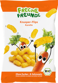 Kindersnack Knusper-Flips Karotte ab 1 Jahr, 30 g