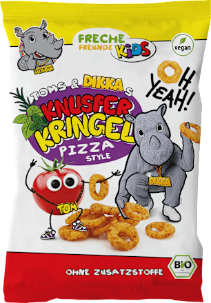 Kindersnack Knusper Kringel Pizza Style, ab 4 Jahren, 70 g