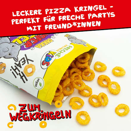 Kindersnack Knusper Kringel Pizza Style, ab 4 Jahren, 70 g