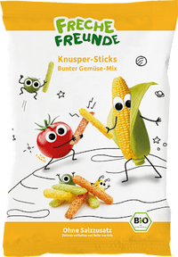 Kindersnack Knusper-Sticks bunter Gemüse-Mix ab 1 Jahr, 30 g